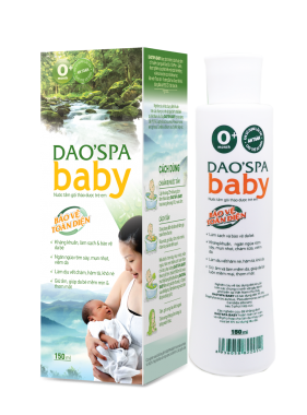 DAO’SPA BABY - Nước tắm gội thảo dược trẻ em