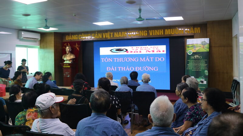 DK-Betics chia sẻ kiến thức phòng và điều trị bệnh cùng câu lạc bộ đái tháo đường Bệnh viện Thanh Nhàn