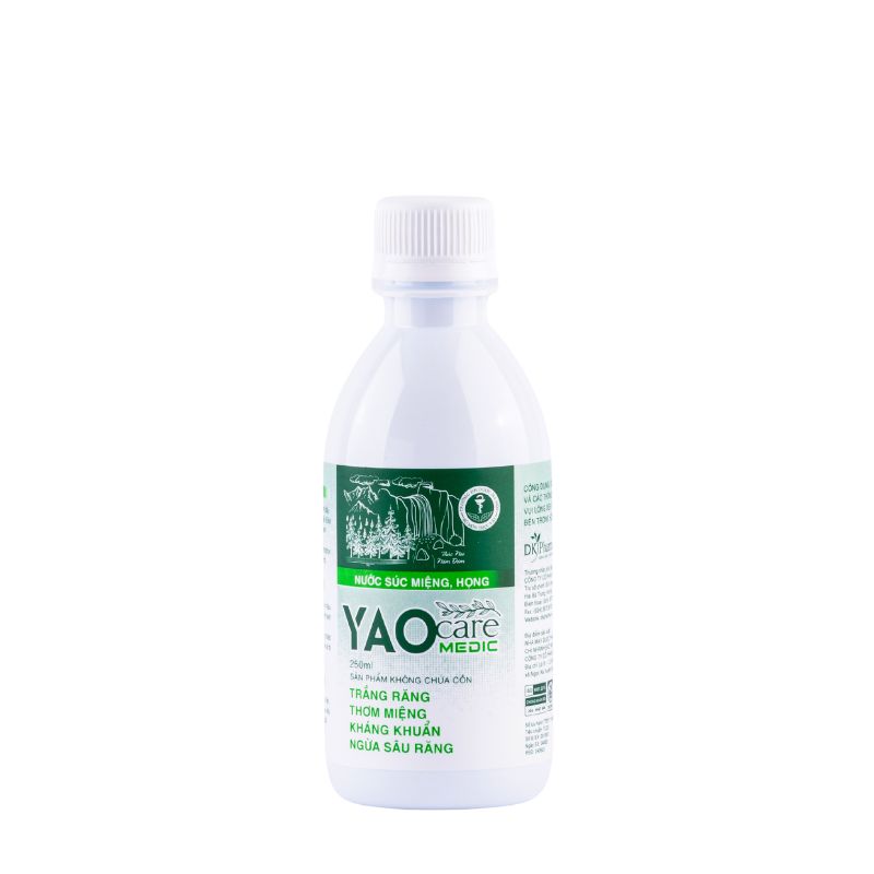 Nước súc miệng họng Yaocare Medic
