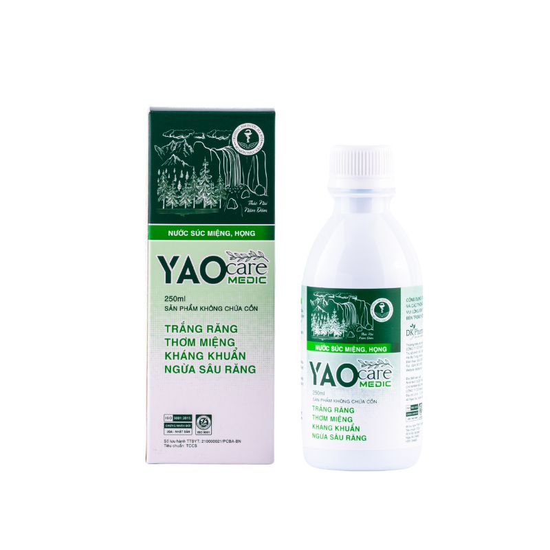 Nước súc miệng họng Yaocare Medic