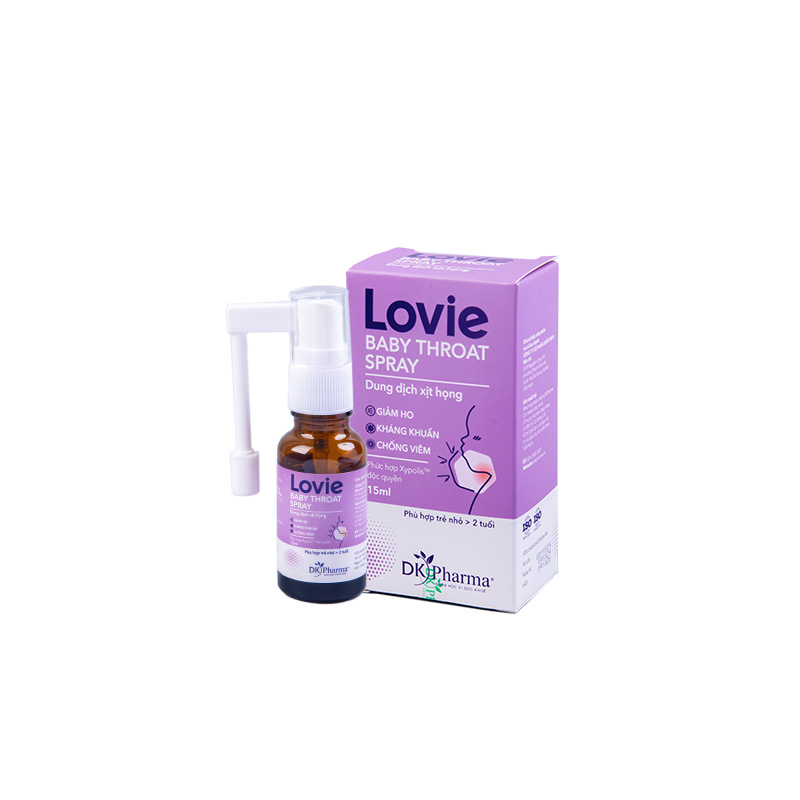 Lovie Baby Throat Spray