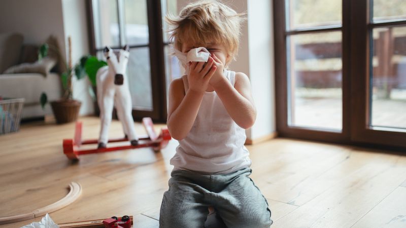 Những nguyên nhân gây nghẹt mũi ở trẻ