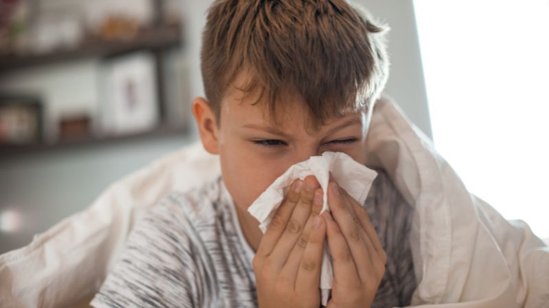 Những nguyên nhân khiến trẻ bị sổ mũi