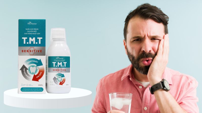 Nước súc miệng T.M.T Sensitive cho người nhạy cảm