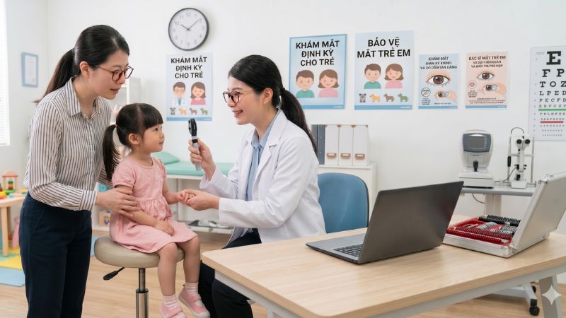 Khi nào cần đưa trẻ đi khám mắt? Bóc trần 5 dấu hiệu ngầm “âm thầm” tàn phá thị lực của bé