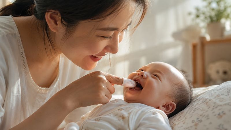 Mẹ đã biết cách chọn mua gạc rơ lưỡi thảo dược thích hợp với từng độ tuổi của bé chưa? 